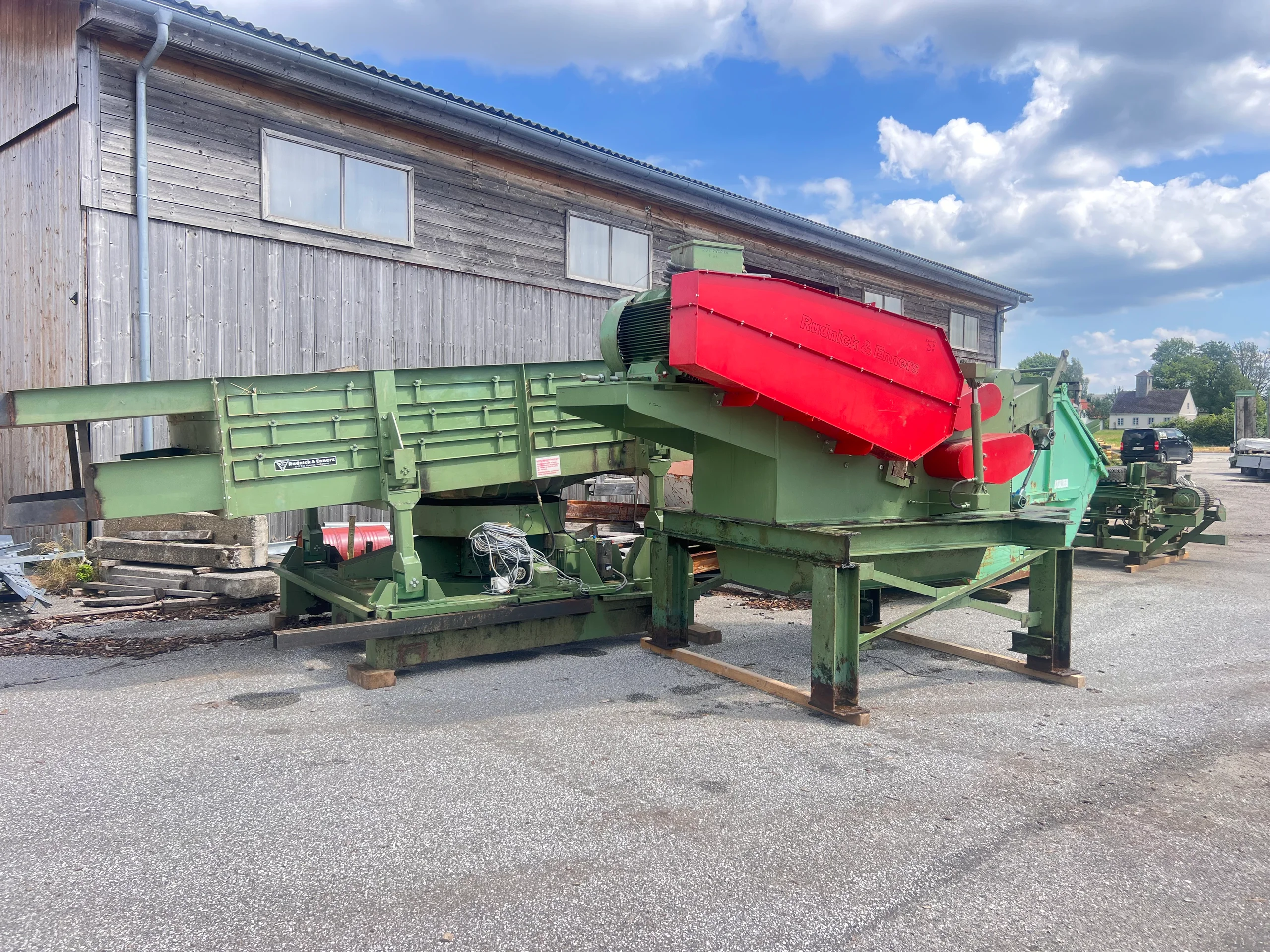 Complete disposal of residual wood